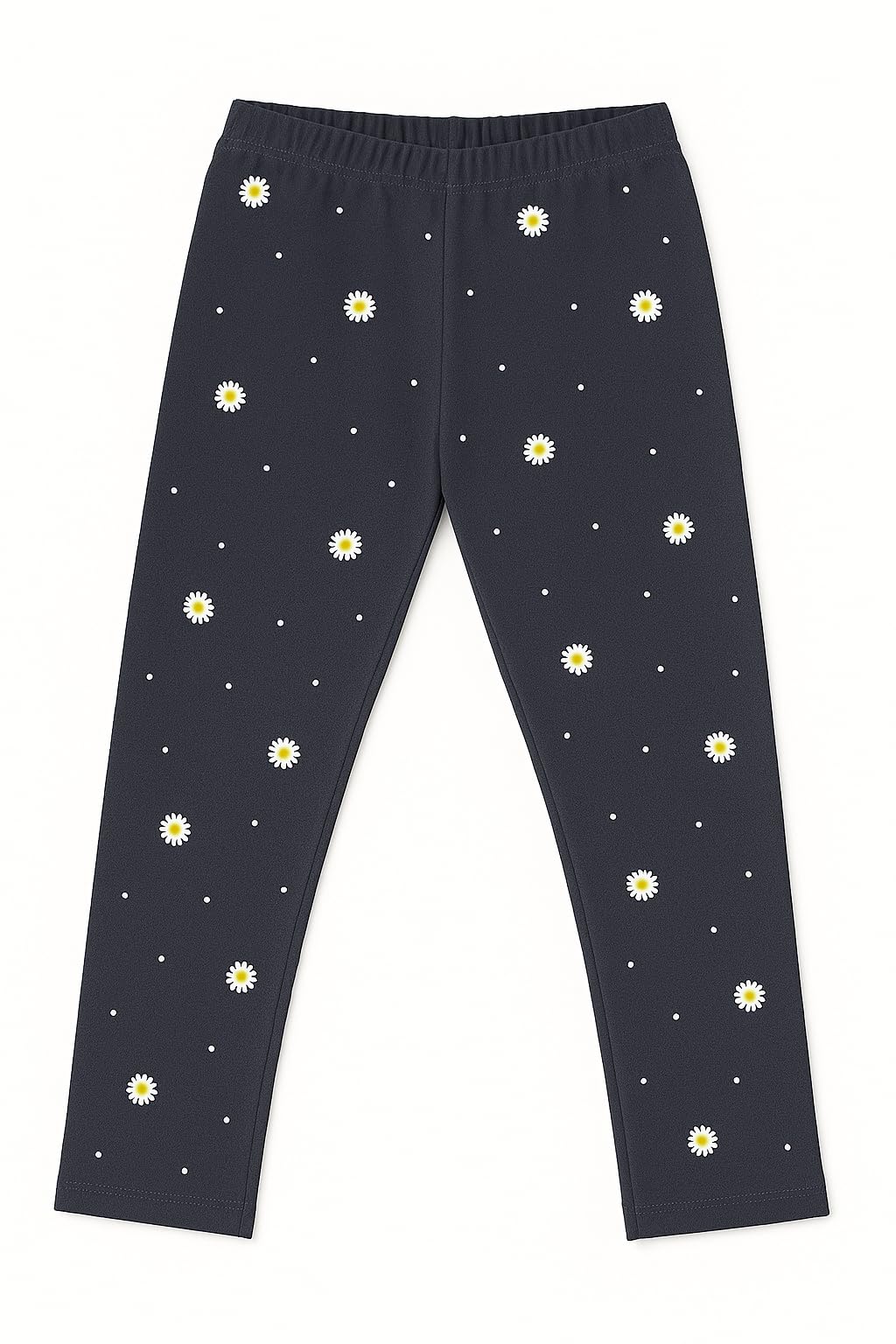 Street Monkey - Set Bambina 2 Pezzi, Felpa con Cappuccio Blu con Zip e Leggings Navy con Stampa Floreale