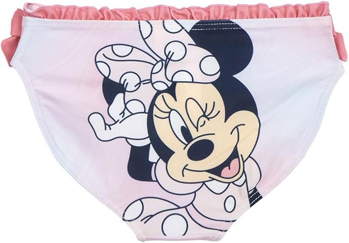 Disney Minnie Mouse Costume da Bagno Bambina Rosa Chiaro