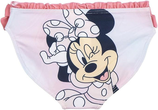 Disney Minnie Mouse Costume da Bagno Bambina Rosa Chiaro