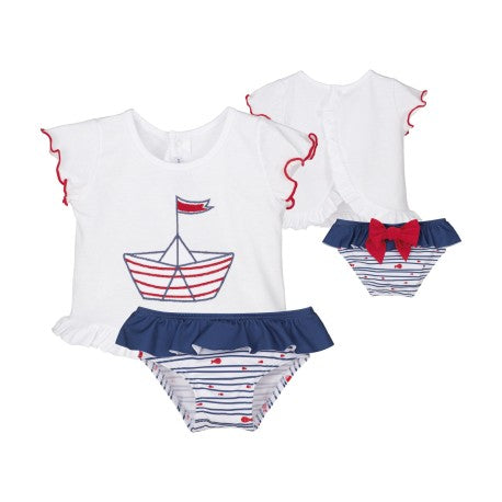 Set completo da bagno "Barchetta" Calamaro Baby