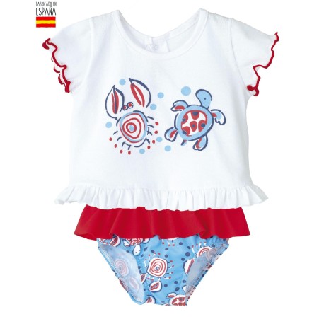 Set da bagno completo "Ocean" Calamaro Baby