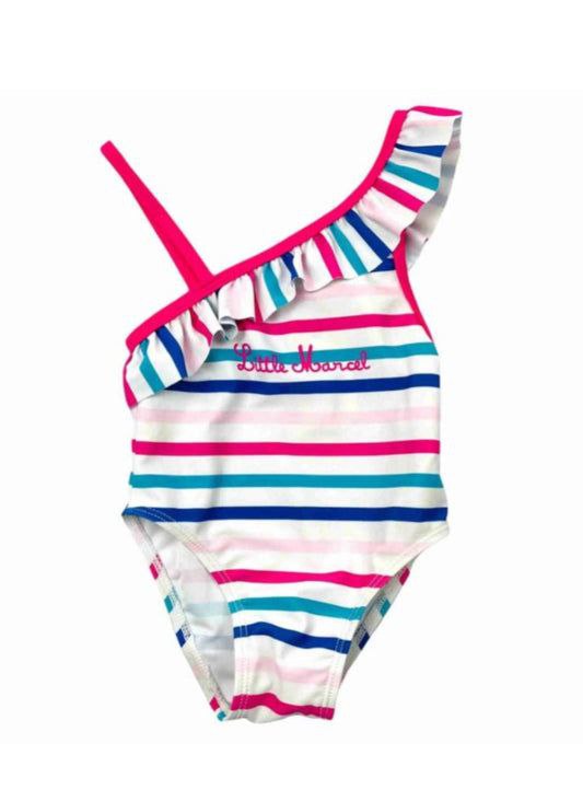 Costume da bagno intero Bianco Little Marcel