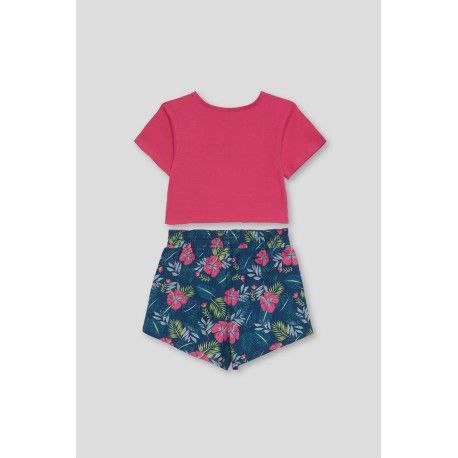 Set T-shirt e pantaloncini "Luau" Street Monkey