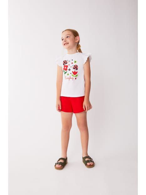 Set T-shirt e pantaloncini "Lady Bug" Street Monkey