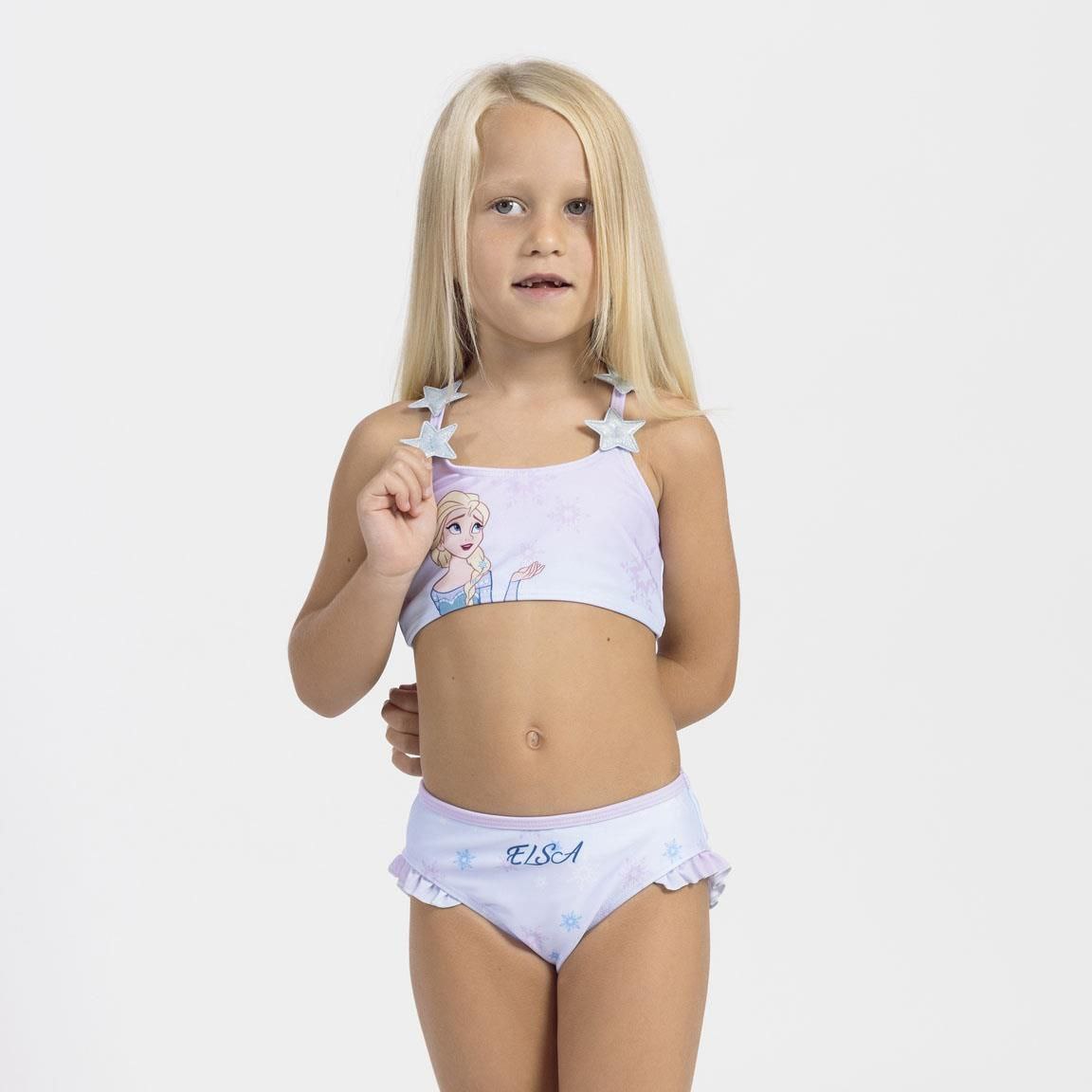 Frozen Costume da Bagno Bikini Bambina (Elsa)